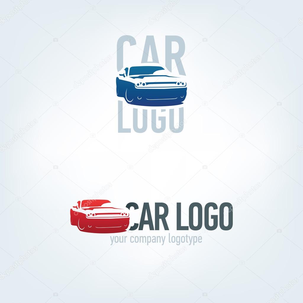 Car logotypes - car service and repair