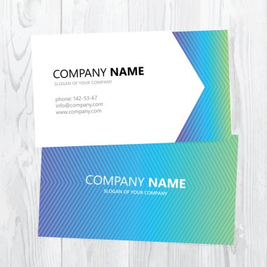 vektör kartvizit tasarımı