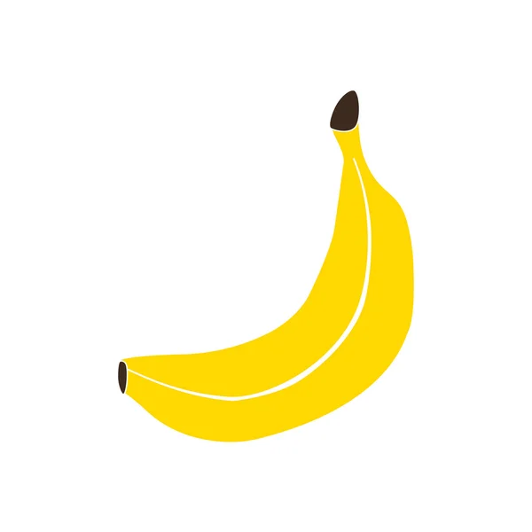 Bananfruktsikon — Stock vektor