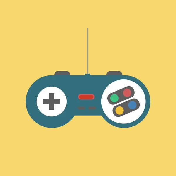 Gamepad joysticken ikon — Stock vektor