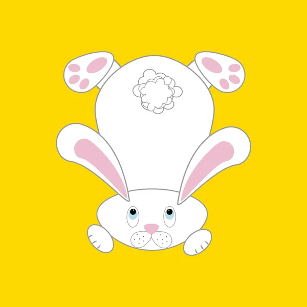 Kanin Bunny ikonen — Stock vektor
