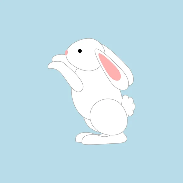 Conejo conejito icono — Vector de stock
