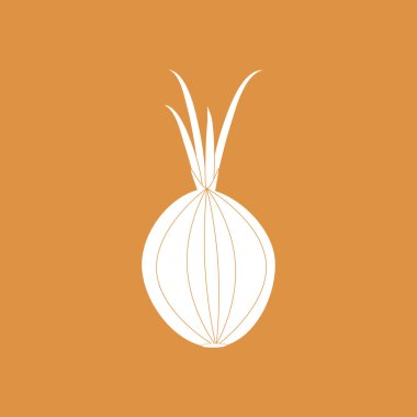 Taze yeşil Filiz ile sarı soğan