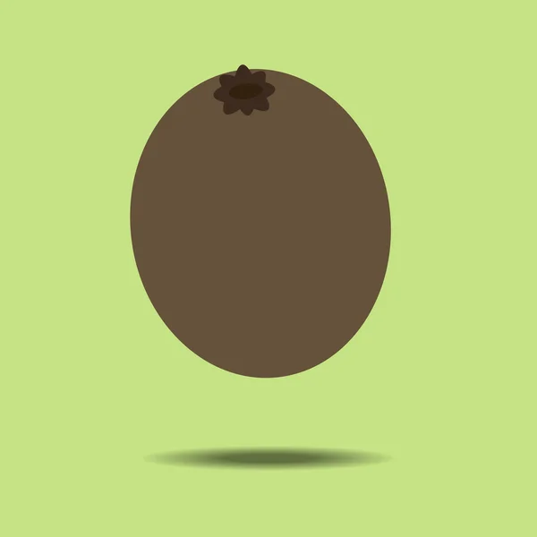 Ikona ovoce kiwi — Stockový vektor