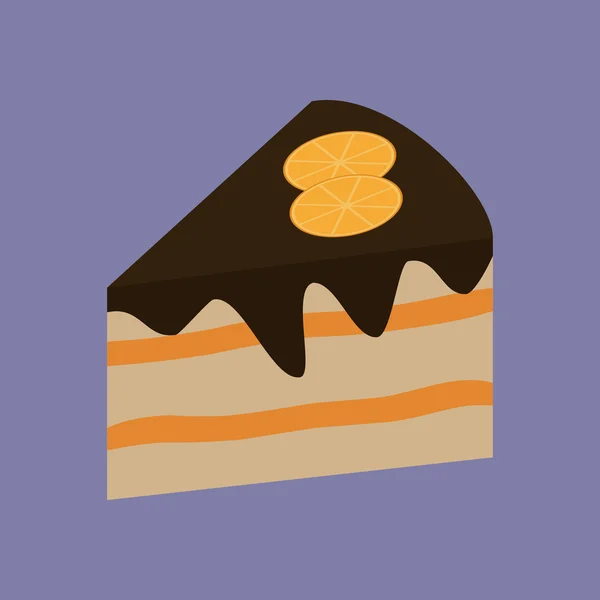 ไอคอนของหวานเค้ก — ภาพเวกเตอร์สต็อก