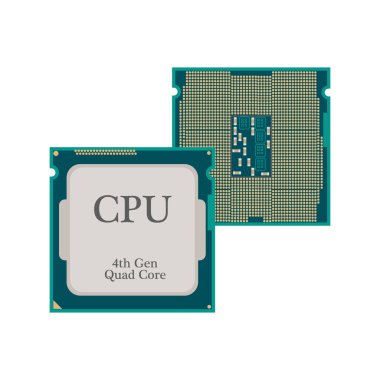 CPU işlemci simgesi