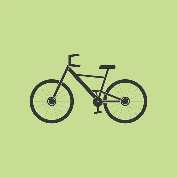 Fiets fiets pictogram — Stockvector