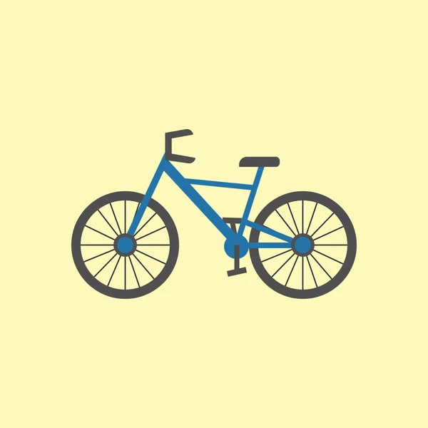 Ícone de bicicleta bicicleta — Vetor de Stock