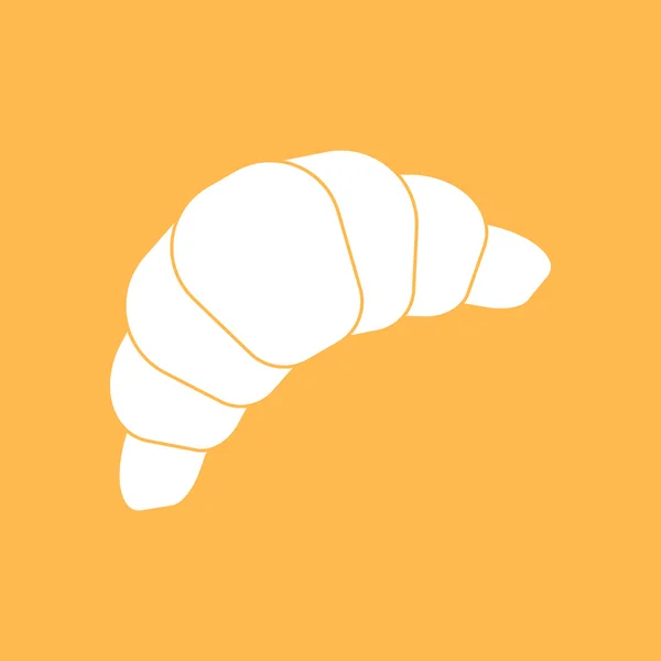 Baked Croissant Icon — Stock Vector