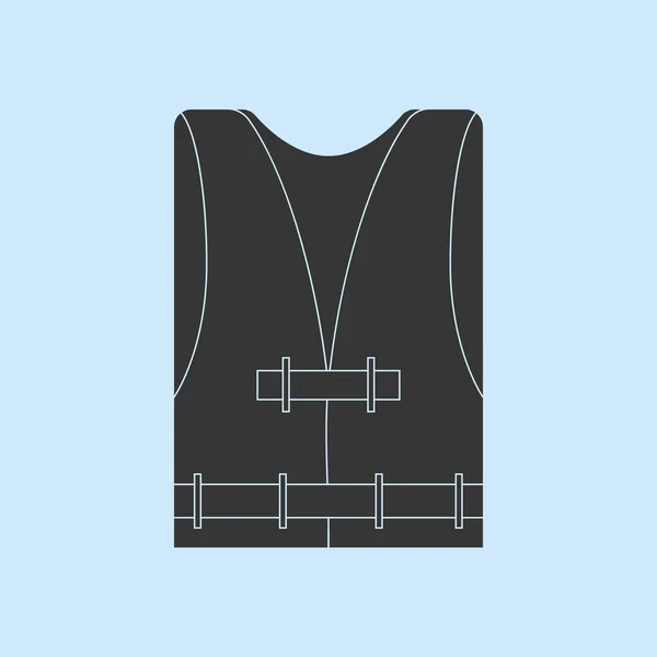 Ikona Life Vest — Stockový vektor