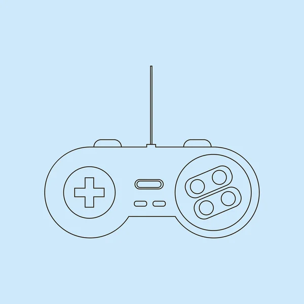 Gamepad Joystick Icon — Stock Vector