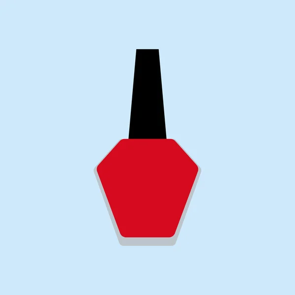 Icono de uñas polaco — Vector de stock