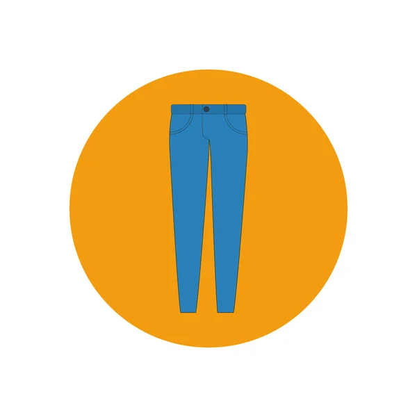 Calças jeans calças — Vetor de Stock