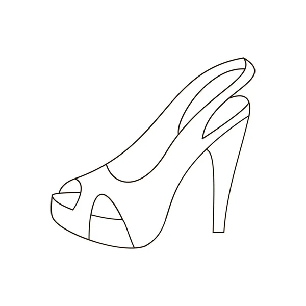 Tacones altos ilustración — Vector de stock