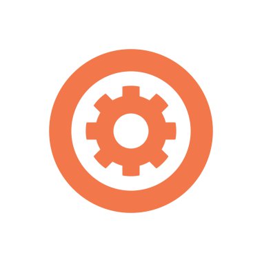 Ayarları vektör simgesi