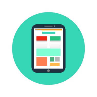 tablet bilgisayar simgesi