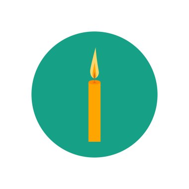 Mum Vektörü İllüstrasyonu