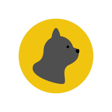 kedi vektör simgesi