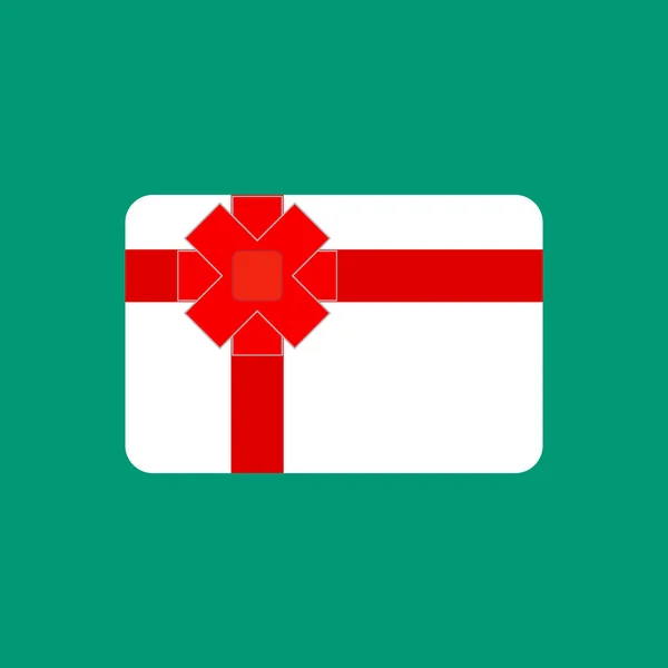 Illustration de carte cadeau — Image vectorielle