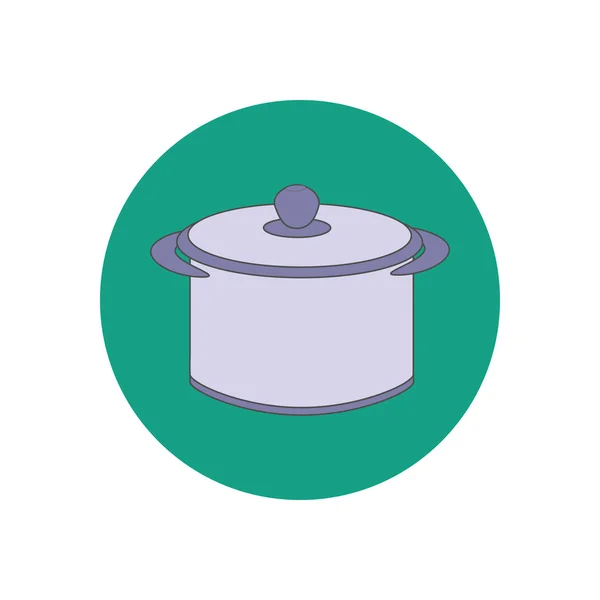 Illustration vectorielle casserole — Image vectorielle