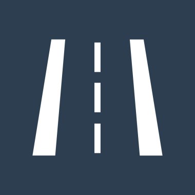 Yol işaretleri illüstrasyon siluet