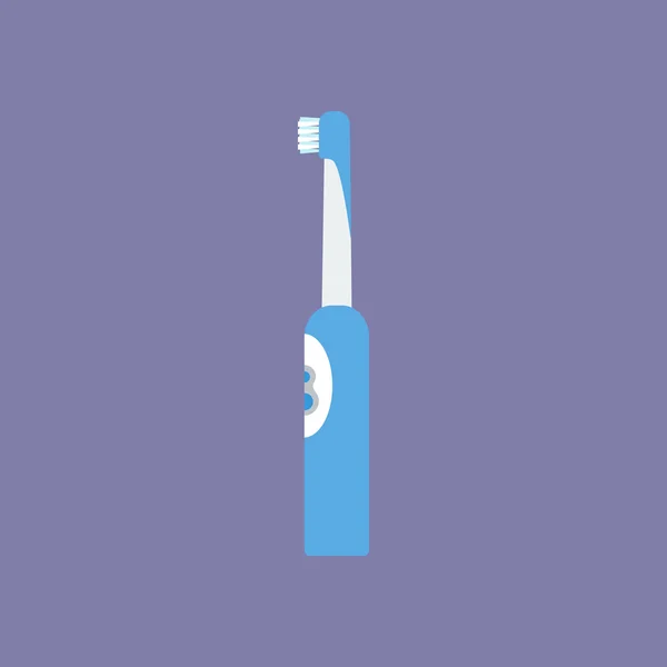 Elektrisk tandborste illustration — Stock vektor