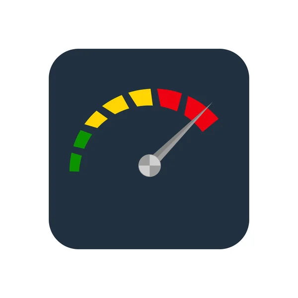 Velocidad vector icono — Vector de stock