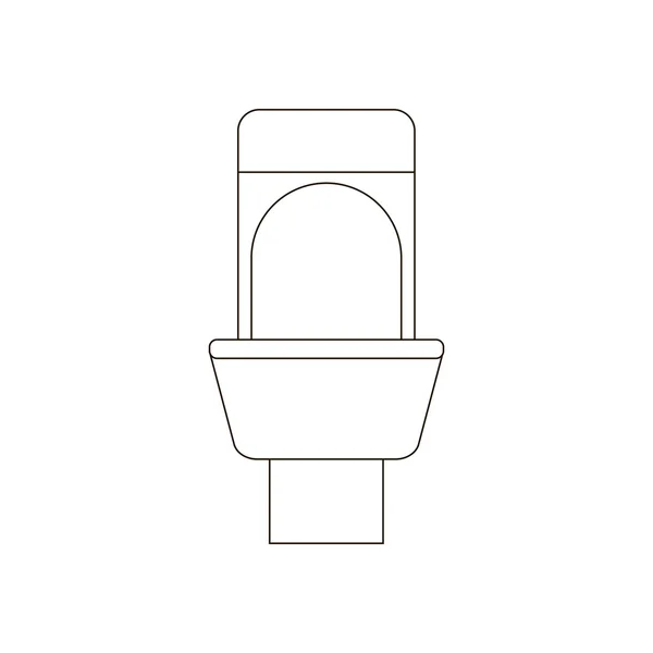 トイレの図のパス — ストックベクタ