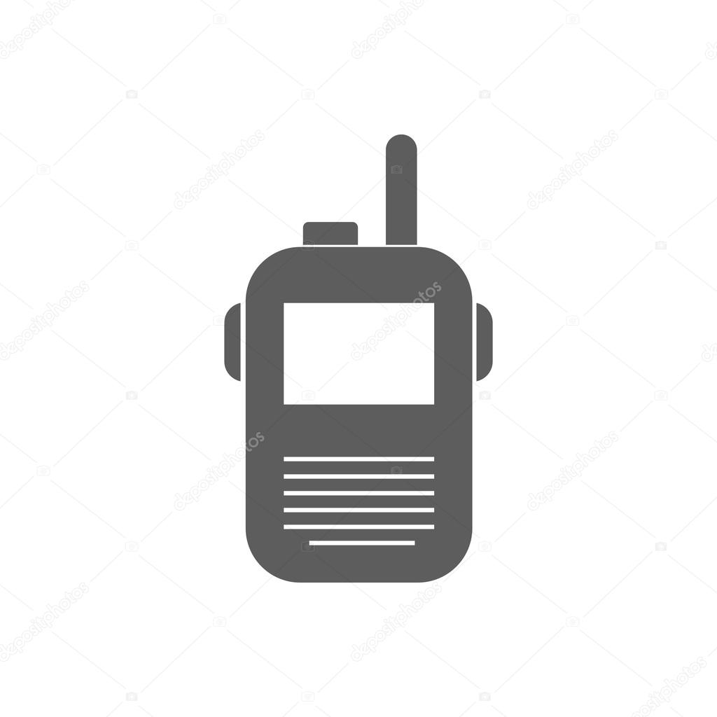 Baby monitor icon. Nanny for newborn sign. Radio set symbol. Vector illustration