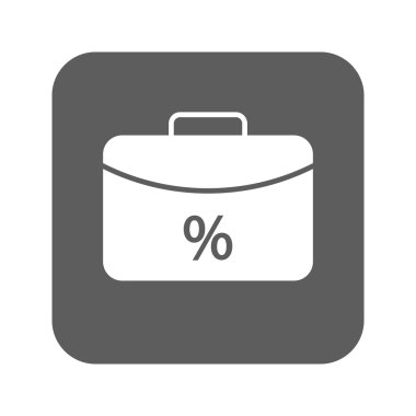 çanta simge vektör