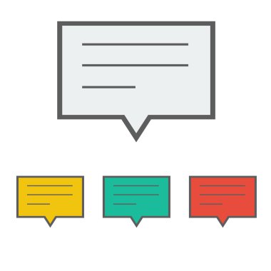 bildirim simge vektör