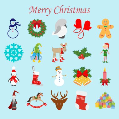 Christmas Icons set