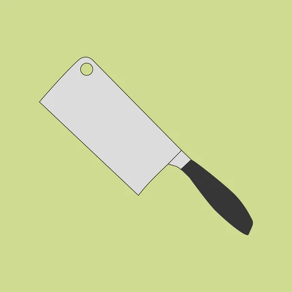 Couteau de coupe icône — Image vectorielle