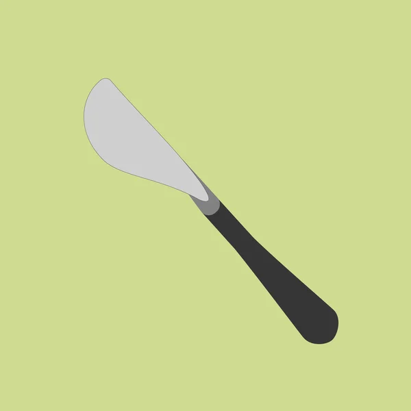 Cuchillo de mantequilla icono — Vector de stock