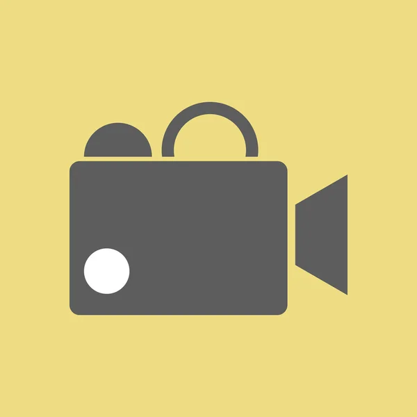 Εικονίδιο κάμερας βίντεο — Διανυσματικό Αρχείο
