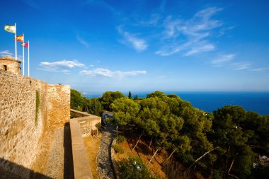 Castillo de Gibralfaro Malaga'da sur