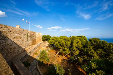 Sur Castillo de Gibralfaro, İspanya