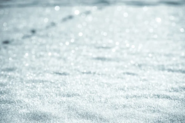 Güneş parlamayı ile kış kar arka plan