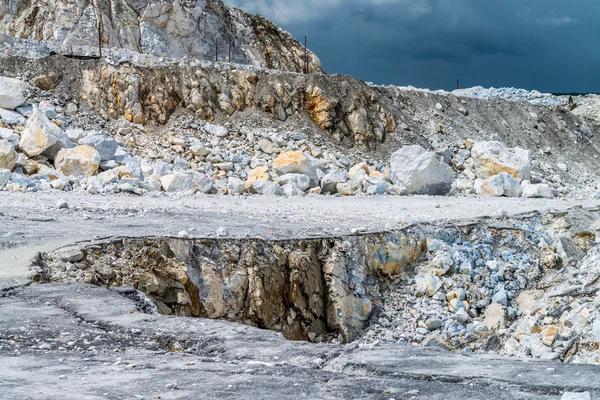 Mining industry, quarry, gravel — Stock Photo, Image