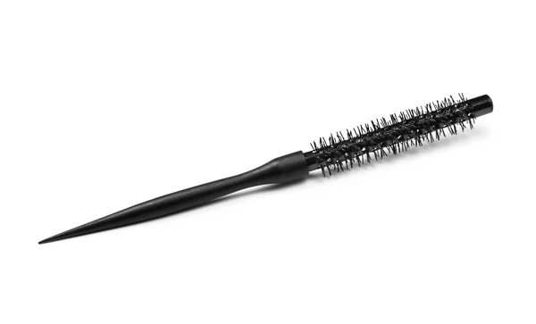 Escova de cabelo profissional isolado no fundo branco — Fotografia de Stock