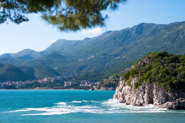  St. Stephen Karadağ'ın Adriyatik Denizi.
