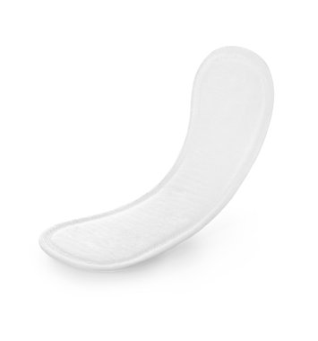 kadın hijyen koruma beyaz zemin üzerine