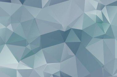 Mavi canlı çokgen mozaik arkaplan, yaratıcı tasarım şablonları