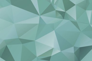 Mavi canlı çokgen mozaik arkaplan, yaratıcı tasarım şablonları