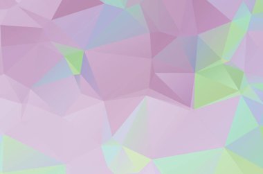 Üçgen biçiminde mor canlı vektör dokusu. Renkli çizimler 