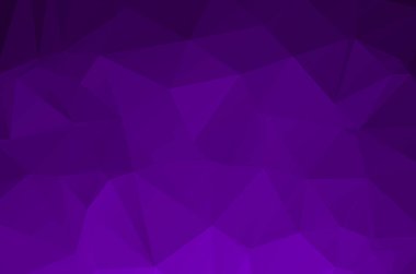 Üçgen biçiminde mor canlı vektör dokusu. Renkli çizimler 