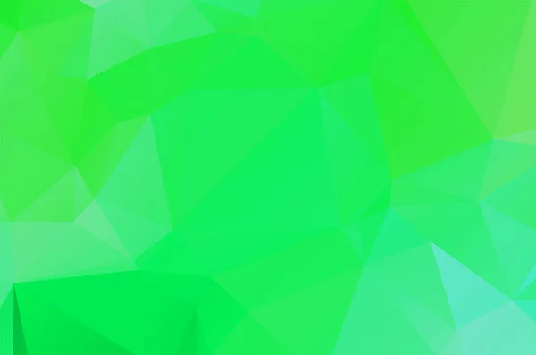Gradiente Verde Vetor Brilhante Layout Triangular Glitter Ilustração Abstrata —  Vetores de Stock