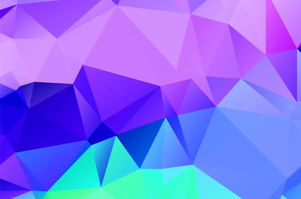 Texture Vectorielle Violette Vive Avec Style Triangulaire Illustration Avec Ensemble — Image vectorielle