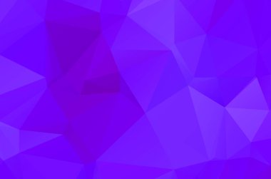 Üçgen biçiminde mor canlı vektör dokusu. Renkli çizimler 