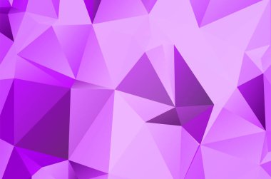 Mor soyut geometrik desen, üçgen arkaplan, çokgen
